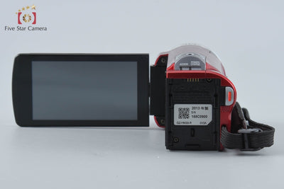 【中古】JVC ケンウッド Everio GZ-HM33 レッド デジタルビデオカメラ