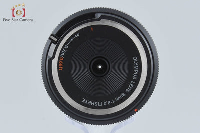 【中古】OLYMPUS オリンパス フィッシュアイボディーキャップレンズ BCL-0980（9mm F8.0 Fisheye）ブラック