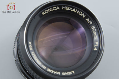 【中古】KONICA コニカ HEXANON AR 50mm f/1.4