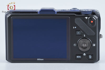 【中古】Nikon ニコン COOLPIX S9300 ネイビーブルー コンパクトデジタルカメラ 元箱付き