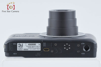 【中古】FUJIFILM 富士フイルム FinePix JX680 ブラック コンパクトデジタルカメラ