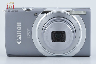 【中古】Canon キヤノン IXY 130 グレー コンパクトデジタルカメラ