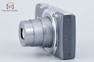 【中古】Canon キヤノン IXY 130 グレー コンパクトデジタルカメラ