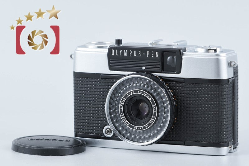 【中古】OLYMPUS オリンパス PEN EE-3 ブラック コンパクトフィルムカメラ