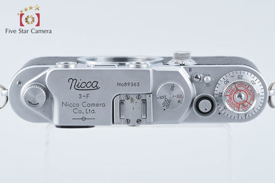 【中古】Nicca ニッカ 3-F レンジファインダーフィルムカメラ