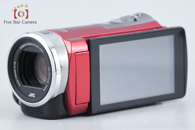 【中古】JVC ケンウッド Everio GZ-E325 ローズレッド ビデオカメラ