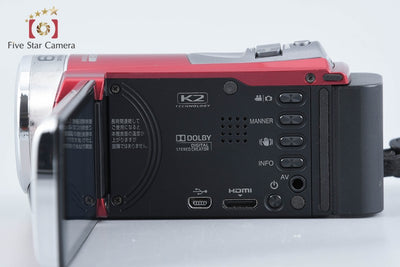 【中古】JVC ケンウッド Everio GZ-E325 ローズレッド ビデオカメラ