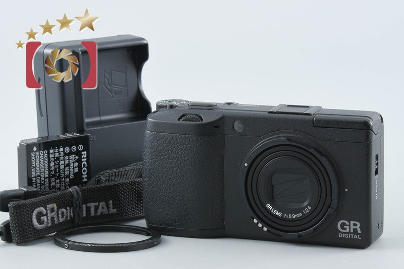 【中古】RICOH リコー GR DIGITAL II コンパクトデジタルカメラ シャッター回数僅少