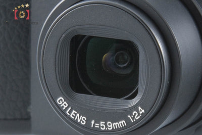 【中古】RICOH リコー GR DIGITAL II コンパクトデジタルカメラ シャッター回数僅少