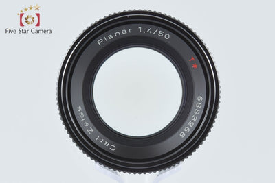 【中古】CONTAX コンタックス Carl Zeiss Planar 50mm f/1.4 T* MMJ