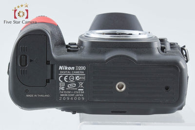 【中古】Nikon ニコン D200 デジタル一眼レフカメラ シャッター回数僅少