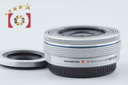 【中古】OLYMPUS オリンパス M.ZUIKO DIGITAL ED 14-42mm f/3.5-5.6 EZ シルバー