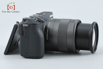 【中古】Canon キヤノン EOS M3 ブラック EF-M 18-55mm f/3.5-5.6 IS STM レンズキット