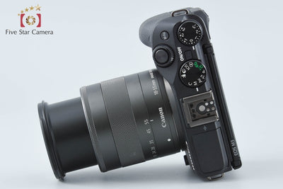【中古】Canon キヤノン EOS M3 ブラック EF-M 18-55mm f/3.5-5.6 IS STM レンズキット