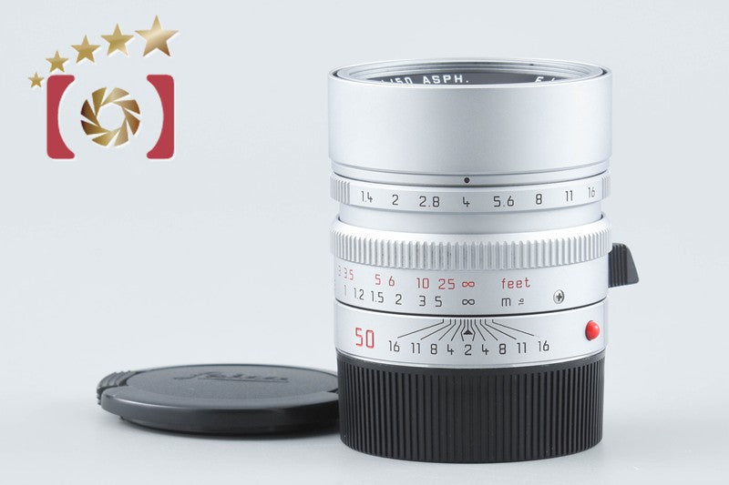 【中古】Leica ライカ SUMMILUX-M 50mm f/1.4 ASPH. E46 11892 6-Bitコード付き シルバー