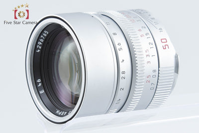 【中古】Leica ライカ SUMMILUX-M 50mm f/1.4 ASPH. E46 11892 6-Bitコード付き シルバー