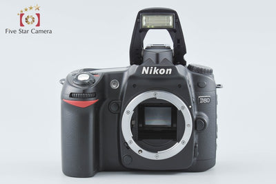 【中古】Nikon ニコン D80 + AF-S DX NIKKOR 18-55mm f/3.5-5.6 G II VR シャッター回数僅少