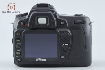 【中古】Nikon ニコン D80 + AF-S DX NIKKOR 18-55mm f/3.5-5.6 G II VR シャッター回数僅少