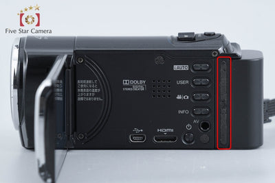 【中古】JVC ケンウッド Everio GZ-HM460 ブラック デジタルビデオカメラ