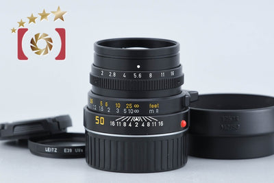 【中古】Leica ライカ SUMMICRON-M 50mm f/2 E39 第3世代 ブラック