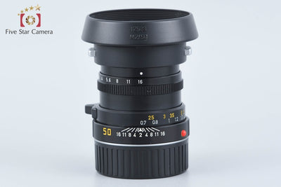 【中古】Leica ライカ SUMMICRON-M 50mm f/2 E39 第3世代 ブラック