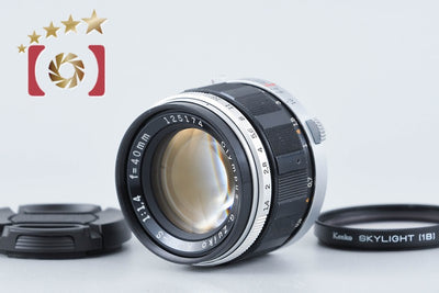 【中古】OLYMPUS オリンパス G.ZUIKO AUTO-S 40mm f/1.4 PEN Fマウント