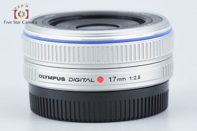 【中古】OLYMPUS オリンパス M.ZUIKO DIGITAL 17mm f/2.8 シルバー