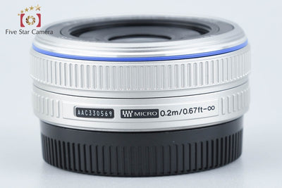 【中古】OLYMPUS オリンパス M.ZUIKO DIGITAL 17mm f/2.8 シルバー