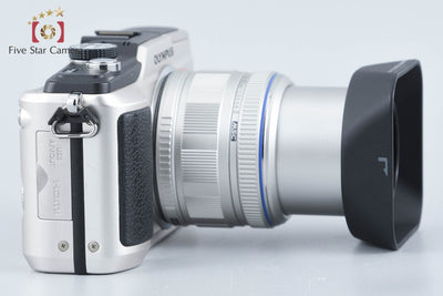 【中古】OLYMPUS オリンパス PEN Lite E-PL2 14-42 レンズキット シャンパンゴールド シャッター回数僅少