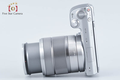 【中古】SONY ソニー α NEX-5N ズームレンズキット シルバー シャッター回数僅少