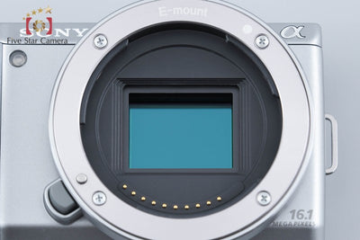 【中古】SONY ソニー α NEX-5N ズームレンズキット シルバー シャッター回数僅少