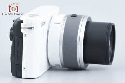 【中古】Nikon ニコン 1 J1 標準ズームレンズキット ホワイト