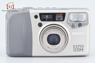 【中古】PENTAX ペンタックス ESPIO 115M シルバー コンパクトフィルムカメラ