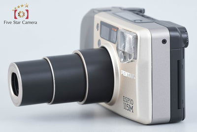 【中古】PENTAX ペンタックス ESPIO 115M シルバー コンパクトフィルムカメラ