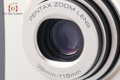 【中古】PENTAX ペンタックス ESPIO 115M シルバー コンパクトフィルムカメラ