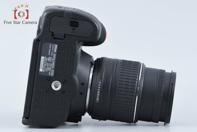【中古】Nikon ニコン D5300 18-55 VR II レンズキット ブラック シャッター回数僅少