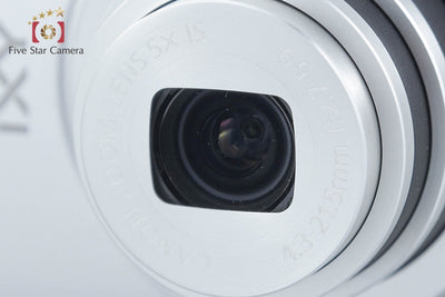 【中古】Canon キヤノン IXY 430F シルバー コンパクトデジタルカメラ 元箱付き