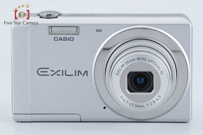 【中古】CASIO カシオ EXILIM EX-ZS5 シルバー コンパクトデジタルカメラ 元箱付き