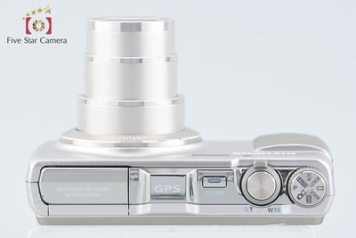 【中古】OLYMPUS オリンパス STYLUS SH-25MR ゴールド コンパクトデジタルカメラ