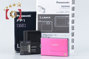 【中古】Panasonic パナソニック LUMIX DMC-FP1 ピンク コンパクトデジタルカメラ 元箱付き
