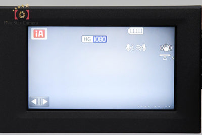 【中古】Panasonic パナソニック HC-V360M ブラック デジタルハイビジョンビデオカメラ