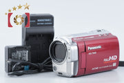 【中古】Panasonic パナソニック HDC-TM30 クランベリーレッド フルハイビジョンビデオカメラ