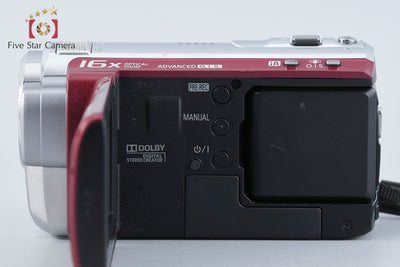 【中古】Panasonic パナソニック HDC-TM30 クランベリーレッド フルハイビジョンビデオカメラ