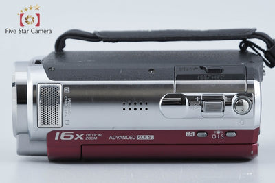 【中古】Panasonic パナソニック HDC-TM30 クランベリーレッド フルハイビジョンビデオカメラ