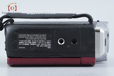 【中古】Panasonic パナソニック HDC-TM30 クランベリーレッド フルハイビジョンビデオカメラ