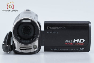 【中古】Panasonic パナソニック HDC-TM70 ブラック デジタルハイビジョンビデオカメラ