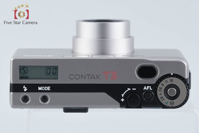 【中古】CONTAX コンタックス T3 ダブルティース コンパクトフィルムカメラ 元箱付き