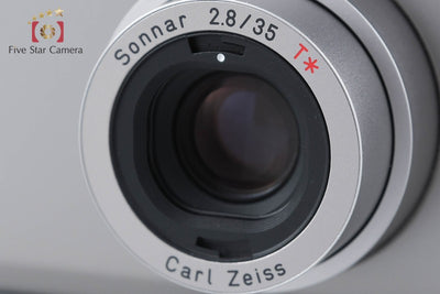 【中古】CONTAX コンタックス T3 ダブルティース コンパクトフィルムカメラ 元箱付き