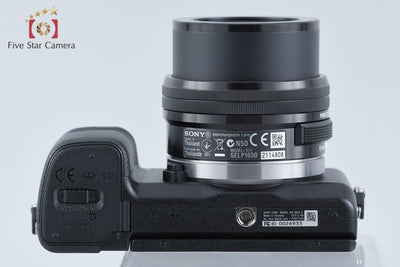 【中古】SONY ソニー α NEX-6 パワーズームレンズキット ブラック シャッター回数僅少 元箱付き 多言語対応