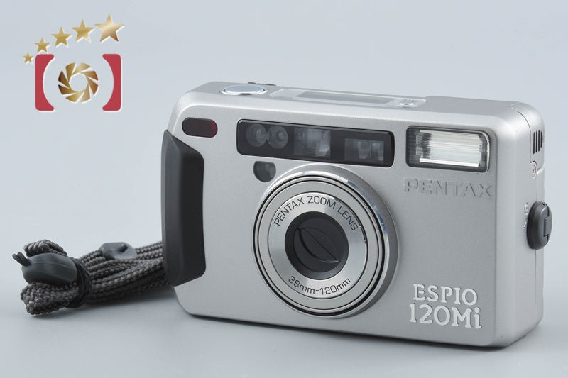 【中古】PENTAX ペンタックス ESPIO 120Mi シルバー コンパクトフィルムカメラ